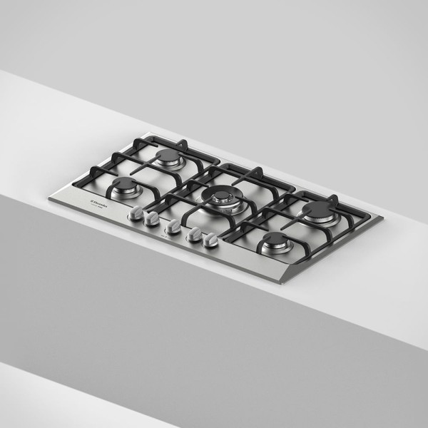 Encontraproduto.com.br - Cooktop 5 Bocas Electrolux a Gás Inox com Acentimento Automático Home Pro (GF90X)