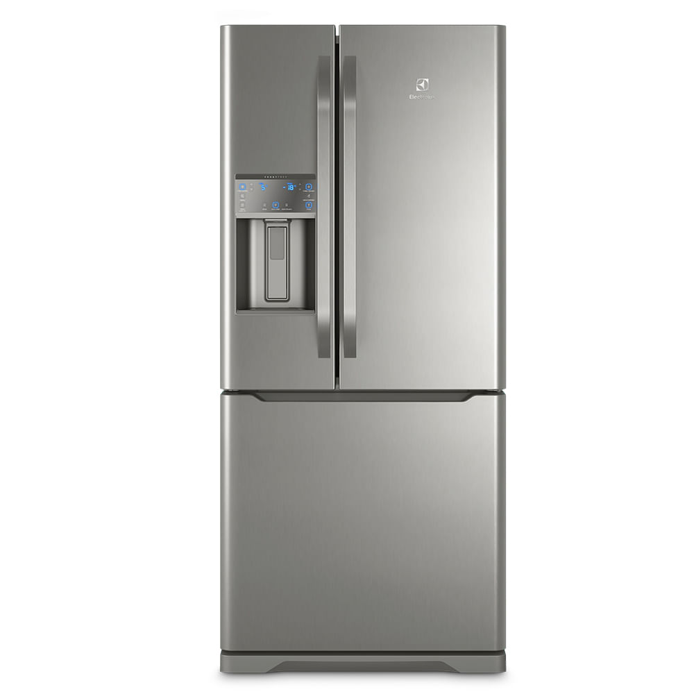 Geladeira/Refrigerador MultiDoor Inverter Frost Free 538 Litros Electrolux DM85X Inox 220V