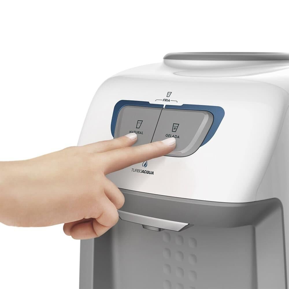 Encontraproduto.com.br - BEBEDOURO GELÁGUA DE MESA ELECTROLUX BC21B BRANCO 220V