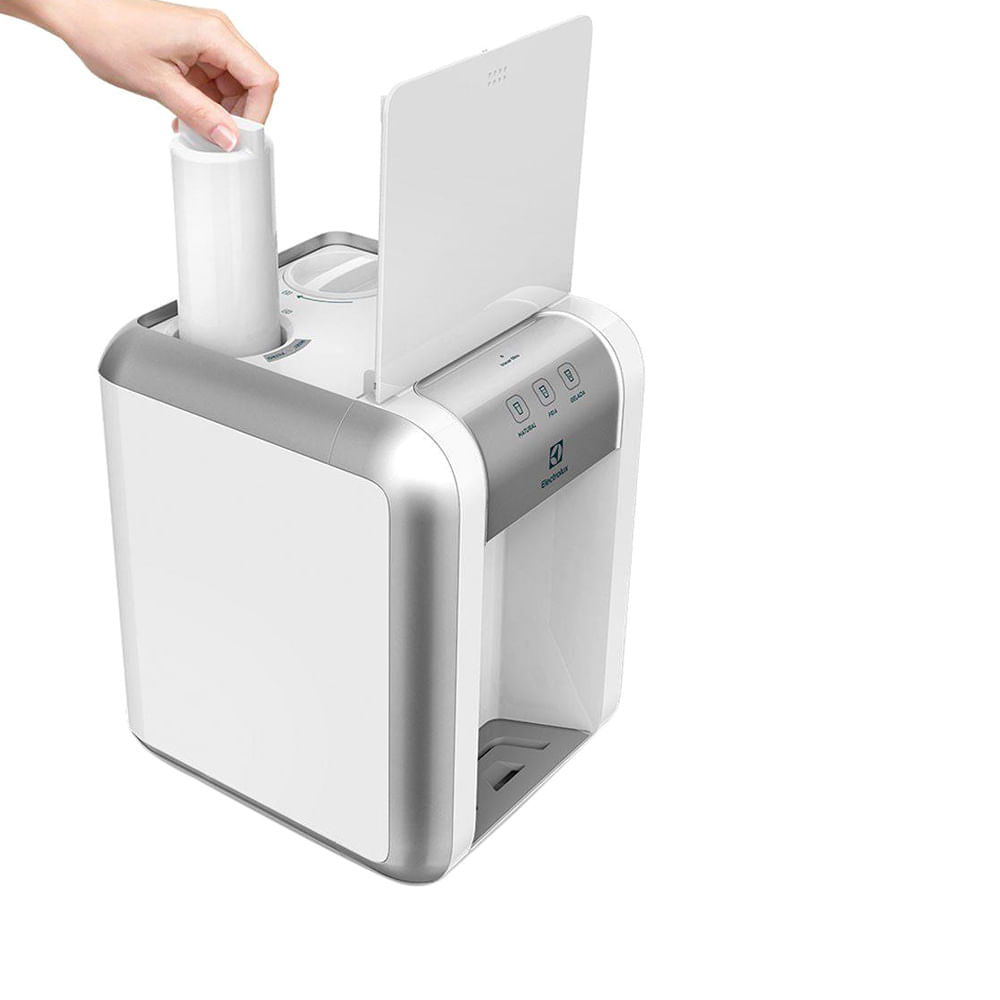 Encontraproduto.com.br - Purificador De água Electrolux Branco Com Painel Touch Bivolt PE11B
