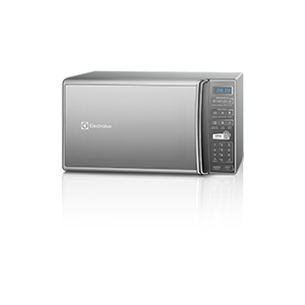 Encontraproduto.com.br - Micro-ondas Electrolux 27 Litros com 55 Receitas Pré-Programadas no Menu Online Prata MS37R – 127 Volts