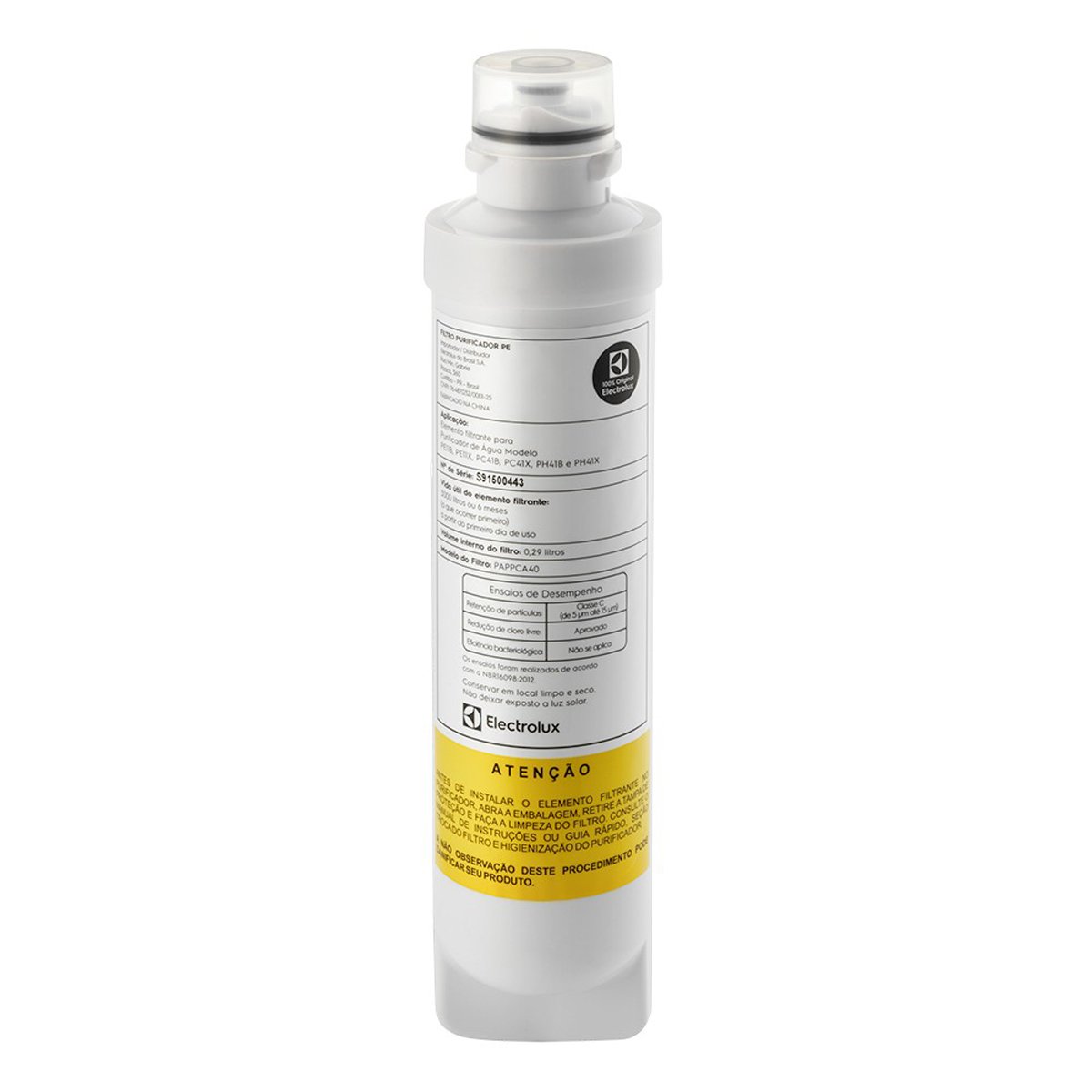Encontraproduto.com.br - Filtro Refil Original de Água para Purificador Electrolux PE11