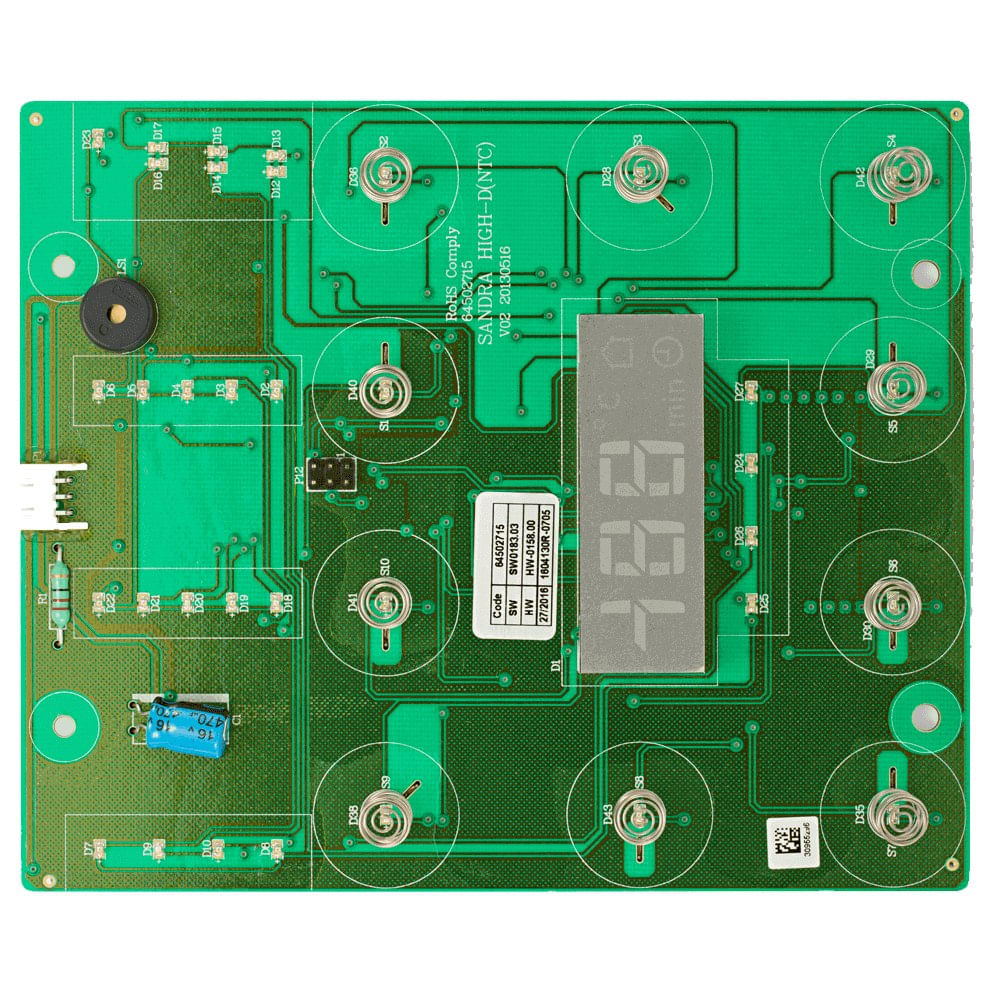 Encontraproduto.com.br - Placa Interface Refrigerador Electrolux - DFI80 DI80X