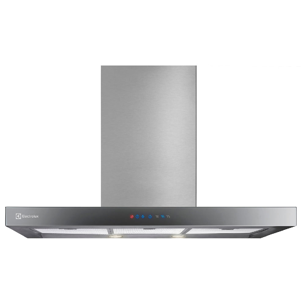 Encontraproduto.com.br - Coifa de Parede Electrolux 90cm Inox com Painel Blue Touch e Timer com Desligamento Automático (90CTS)