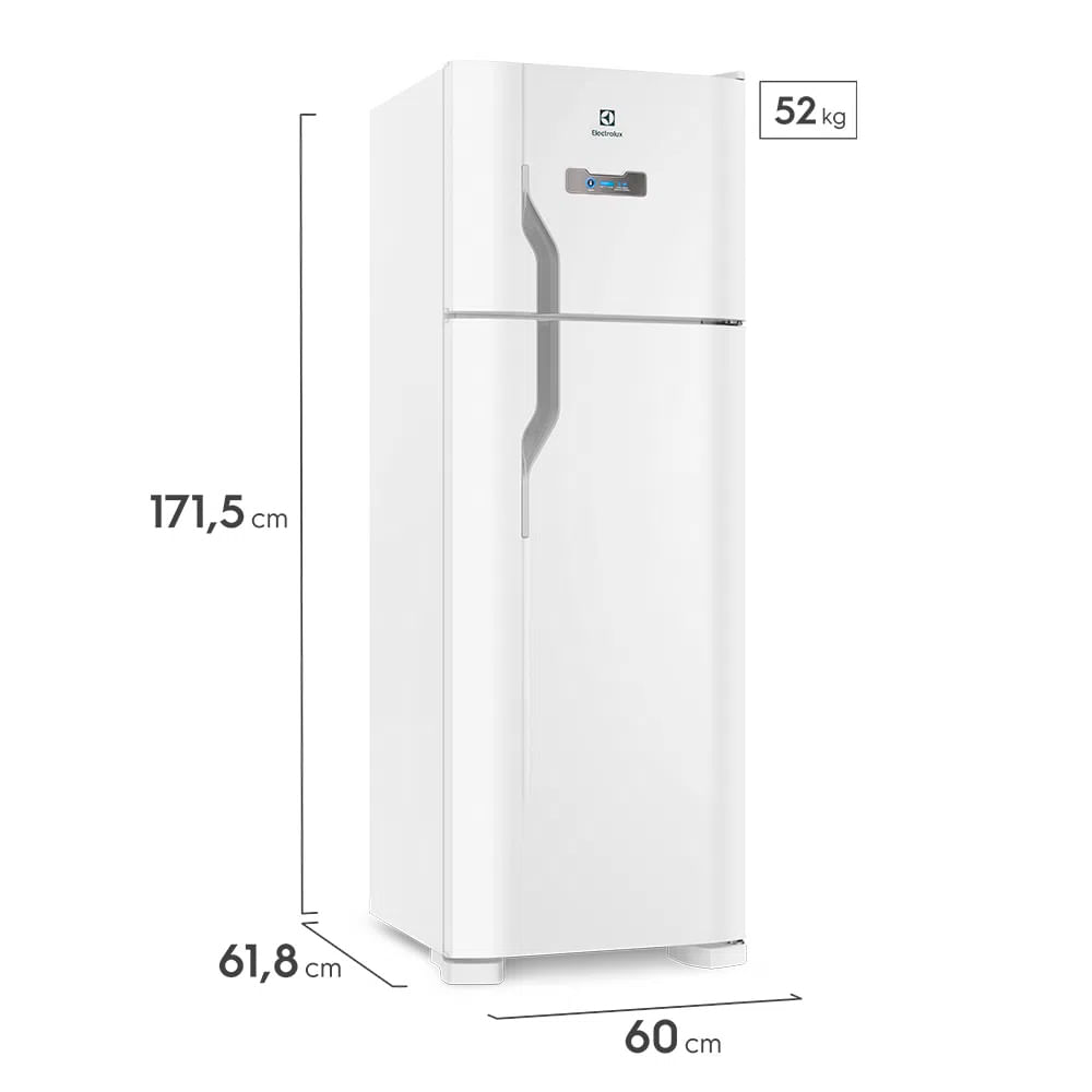 Encontraproduto.com.br - Geladeira/Refrigerador Frost Free 310 Litros Branco Electrolux (TF39)