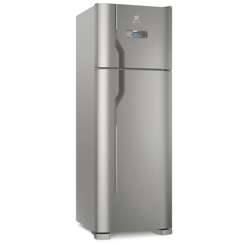Encontraproduto.com.br - Geladeira/Refrigerador Frost Free cor Inox 310L Electrolux (TF39S)