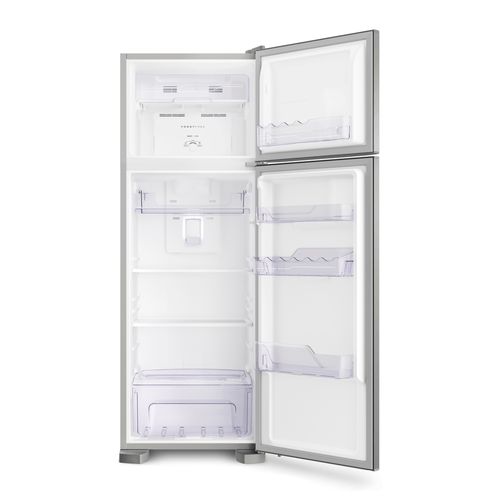 Encontraproduto.com.br - Geladeira/Refrigerador Frost Free cor Inox 310L Electrolux (TF39S)