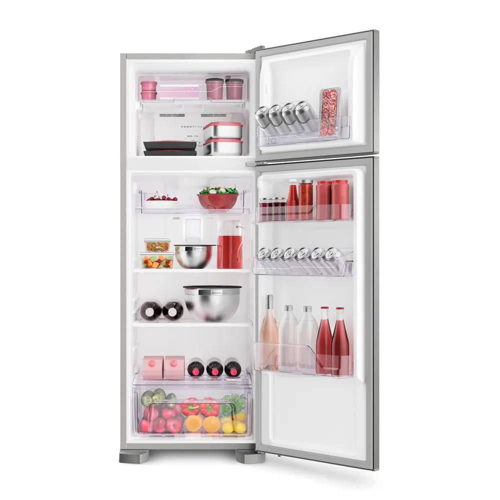 Encontraproduto.com.br - Geladeira Electrolux Frost Free 310L Duplex Inox TF39S