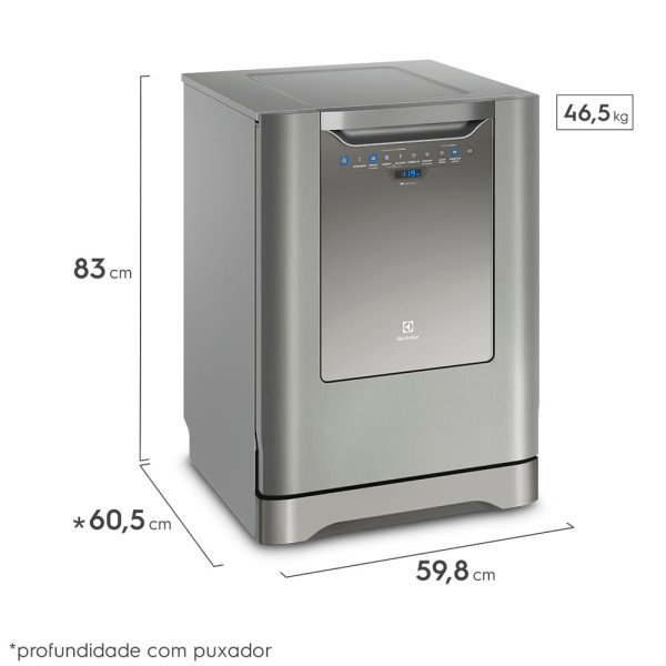 Encontraproduto.com.br - Lava-Louças Inox 14 Serviços (LV14X)