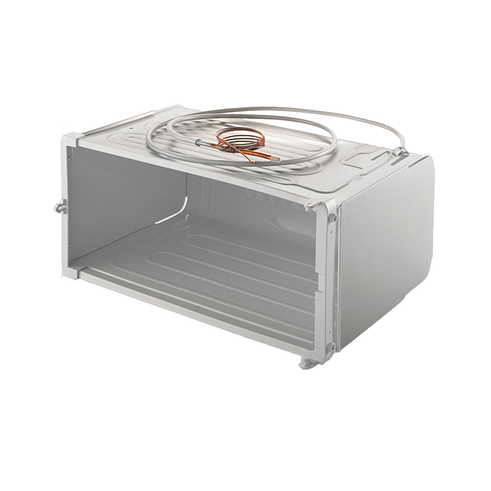 Evaporador Dobrado com Tampa para Refrigerador Electrolux
