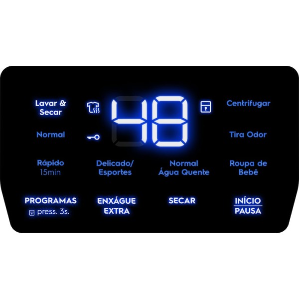 Encontraproduto.com.br - Mini Lava e Seca Electrolux 3kg Branca Compacta de Parede com Água Quente (LSE03)