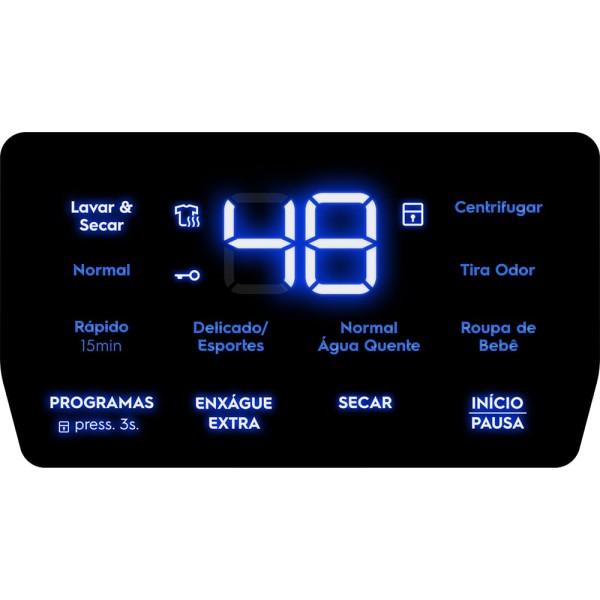 Encontraproduto.com.br - Mini Lava e Seca Electrolux 3kg Branca Compacta de Parede com Água Quente (LSE03)