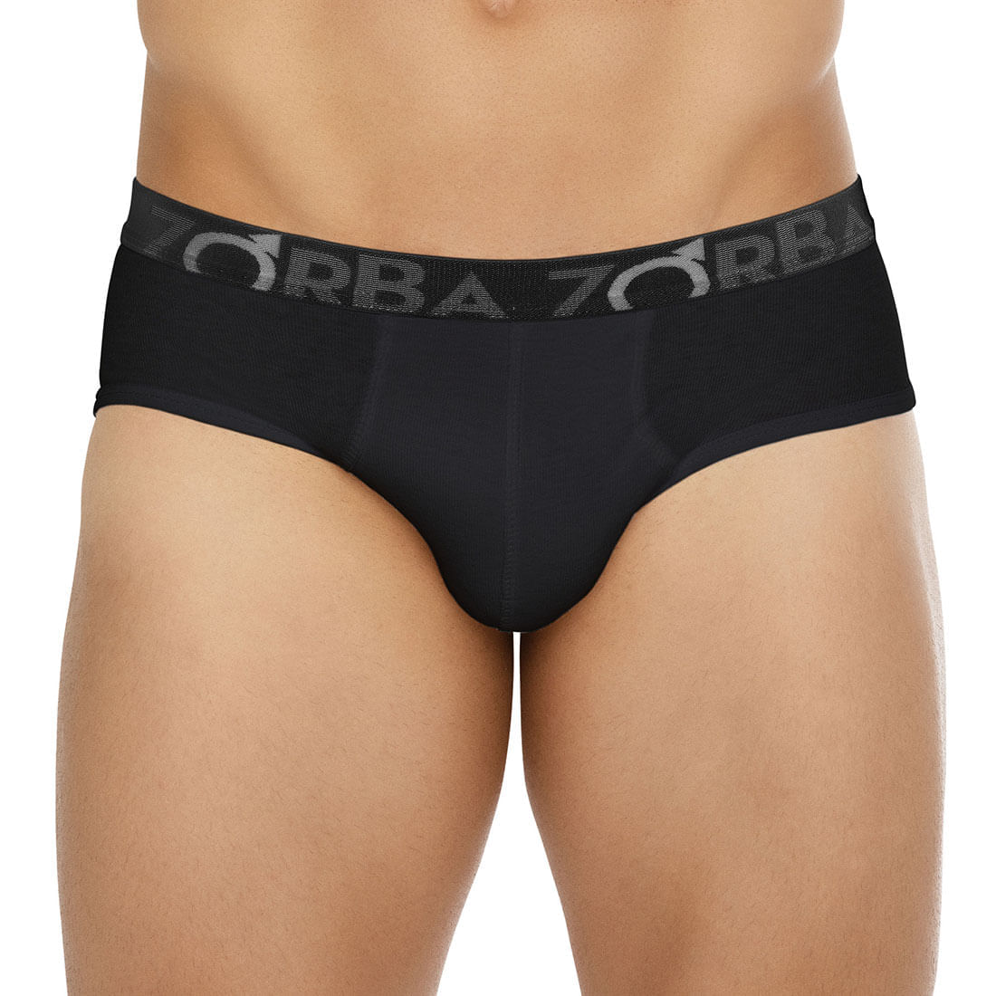 Encontraproduto.com.br - Kit 6 Cuecas Zorba Slip Stylo Algodão 643 Preto - GG GG Preto