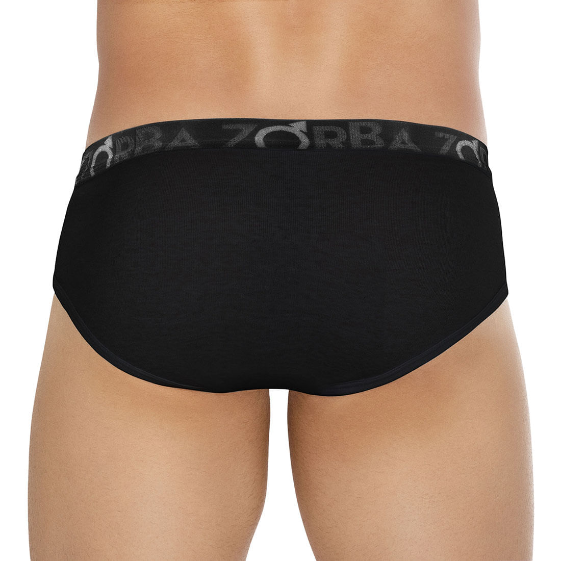 Encontraproduto.com.br - Kit 6 Cuecas Zorba Slip Stylo Algodão 643 Preto - GG GG Preto