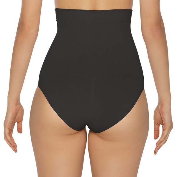 Encontraproduto.com.br - Calcinha Alta Shapewear Hanes com Silicone H423 G Preto