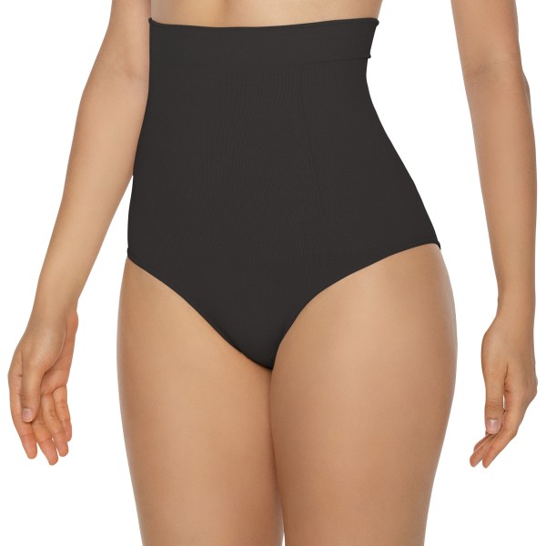 Encontraproduto.com.br - Calcinha Alta Shapewear Hanes com Silicone H423 G Preto