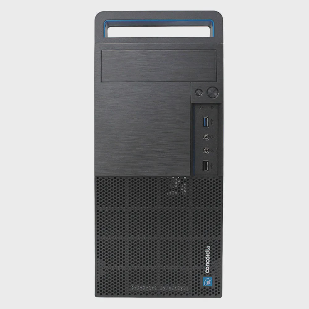 Computador Concórdia Completo Com Monitor 18,5 Processador Core i5 4GB ssd 240GB Linux