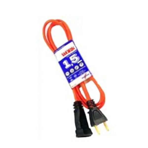 Extensão elétrica Hardwork 2 pinus 1,5 metros 20A/205V laranja Daneva