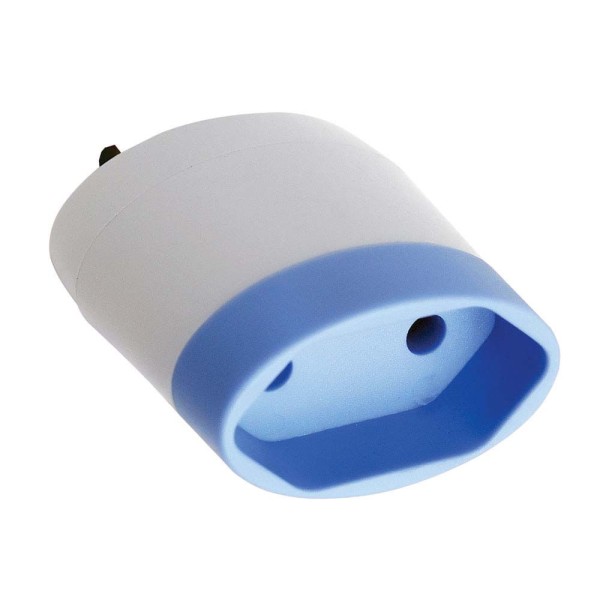 Encontraproduto.com.br - Adaptador Reverso Daneva 2 Pinos 15A 250V Sortido - DN1635
