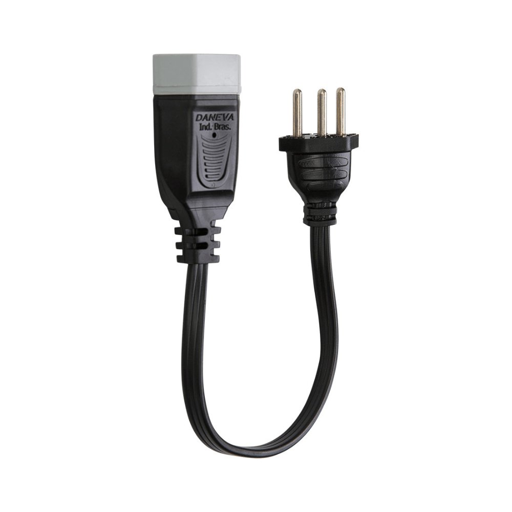 Encontraproduto.com.br - Mini Cordão Prolongador 2p+T 10a 15cm Legrand