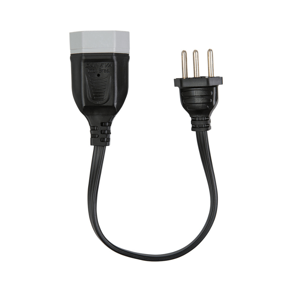 Encontraproduto.com.br - Mini Cordão Prolongador 2p+T 10a 15cm Legrand