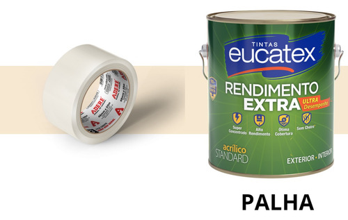 Encontraproduto.com.br - Tinta Acrílica Fosco Eucatex Rendimento Extra 3,6 L