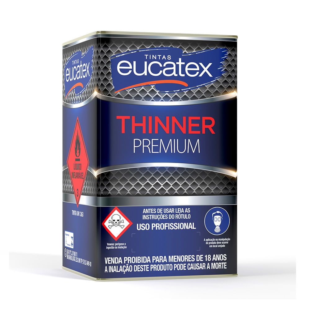 Encontraproduto.com.br - Thinner 9116 Diluição de Esmaltes e Primers Eucatex 18 L