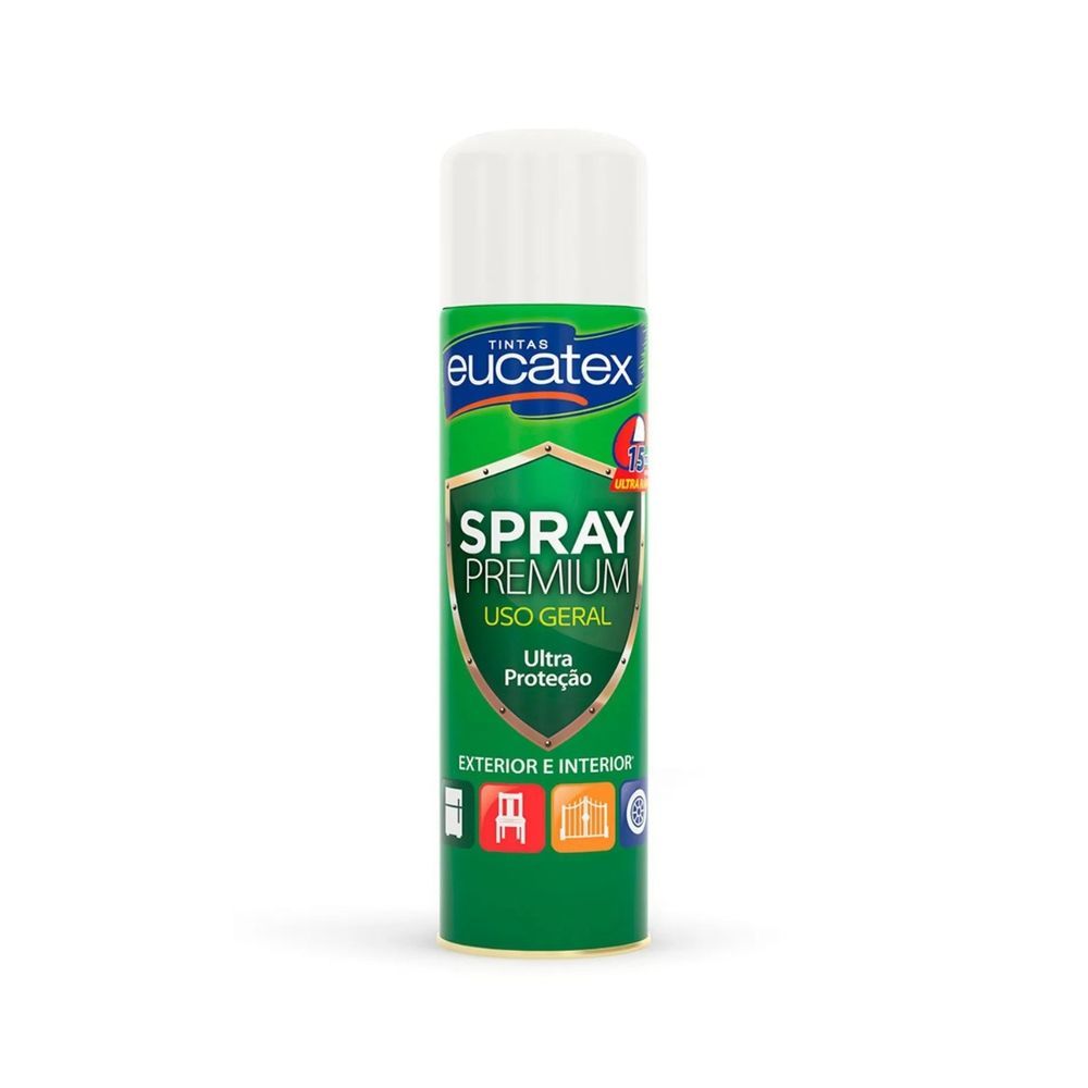Encontraproduto.com.br - Spray Multiuso Premium Fosco Eucatex 400 ml