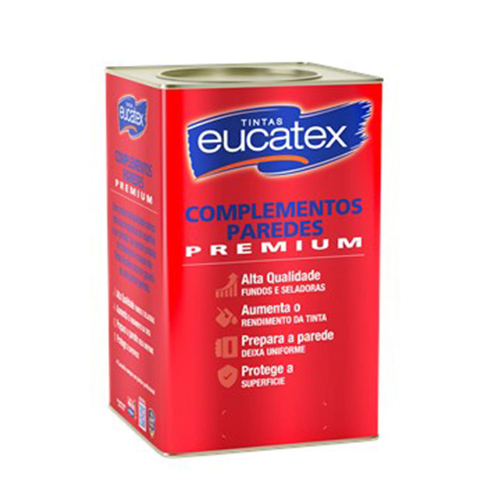Encontraproduto.com.br - Fundo Preparador de Paredes Base Água Eucatex Complementos 16 L