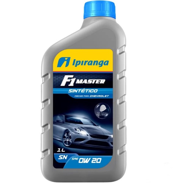 Encontraproduto.com.br - Óleo Lubrificante Ipiranga F1 Master Sintético Ow20 SN 1L