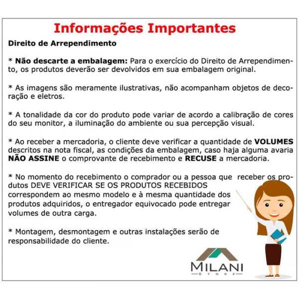 Encontraproduto.com.br - Conjunto 10 Para Escritorio 03 Peças PP Milani Store