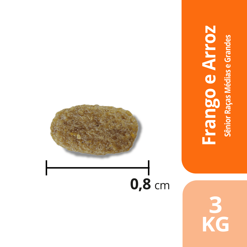 Encontraproduto.com.br - Ração Max para Cães Sênior Raças Médias e Grandes Frango e Arroz