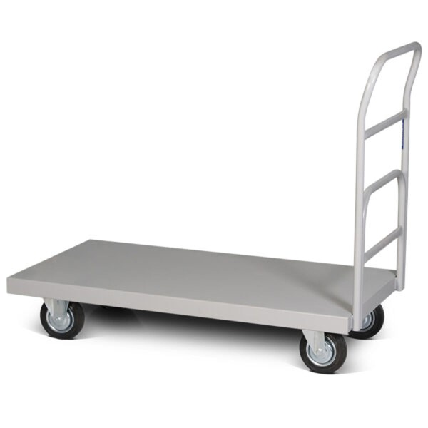 Encontraproduto.com.br - Carro Plataforma em Aço com Roda Maciça Marcon 400kg