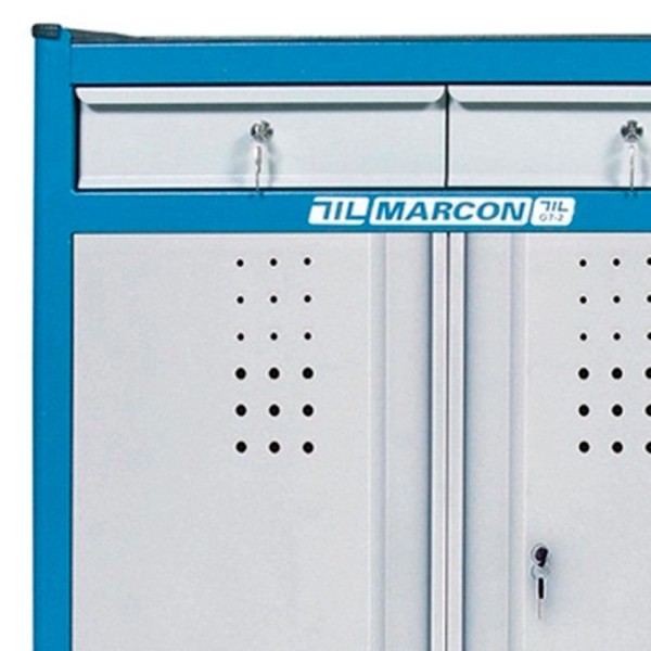 Encontraproduto.com.br - Gabinete de Trabalho Marcon 2 Gavetas GT2
