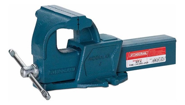 Torno De Bancada Numero 4 Morsa Profissional Nt-4 Nocram