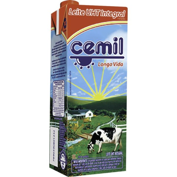 Encontraproduto.com.br - Leite Cemil 1l Uht Integral Ou Desnatado - Escolha