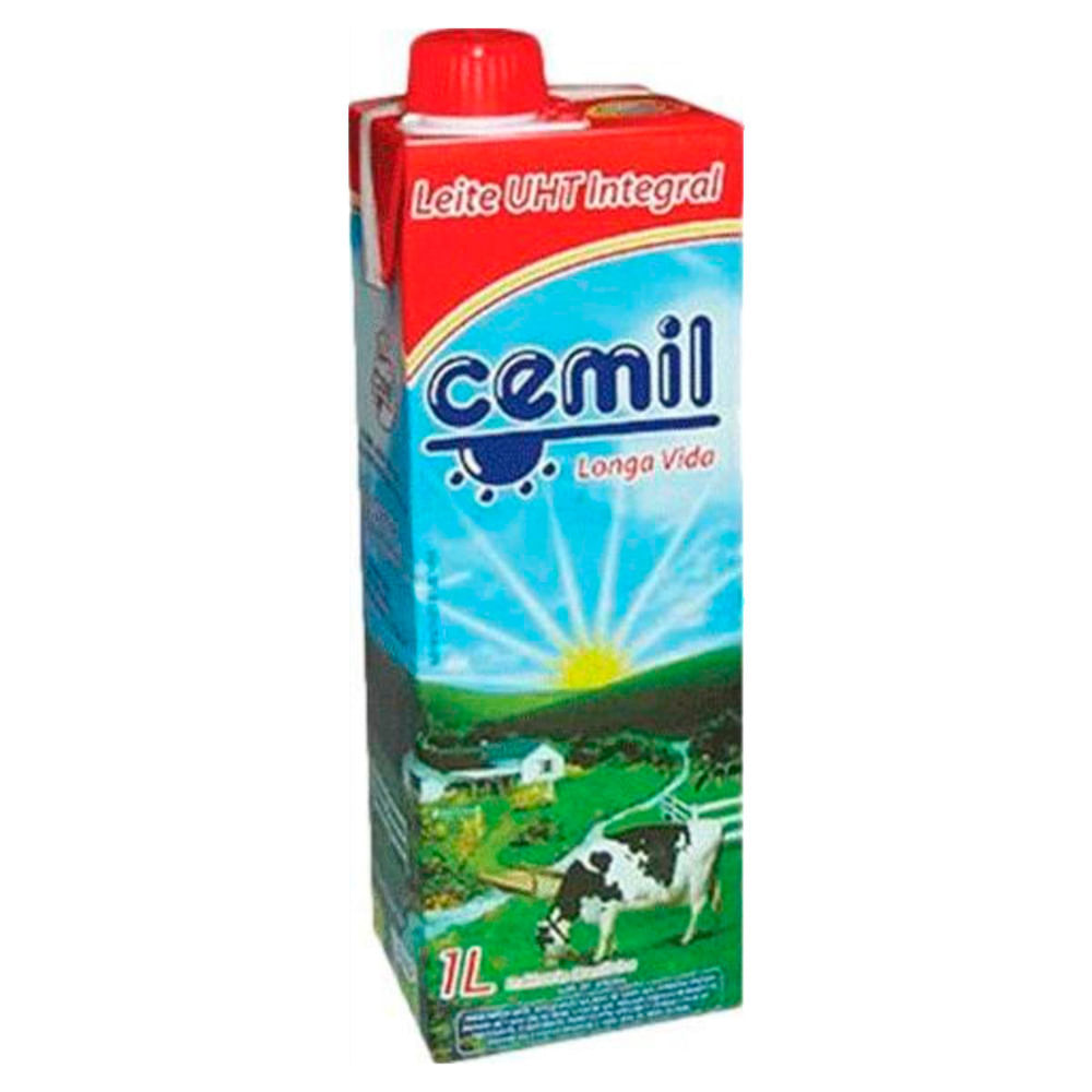 Leite Cemil 1l Uht Integral Ou Desnatado - Escolha