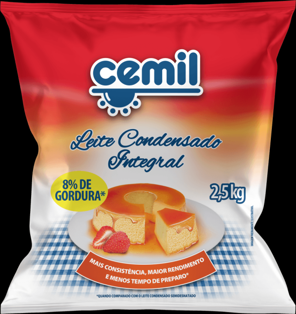 Encontraproduto.com.br - Leite Condensado Integral Cemil 2,5Kg
