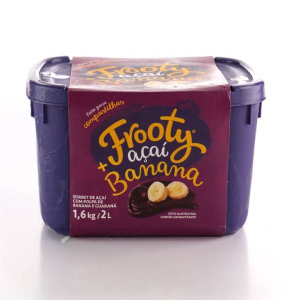 Encontraproduto.com.br - Polpa De Açai Com Banana Frooty 2l