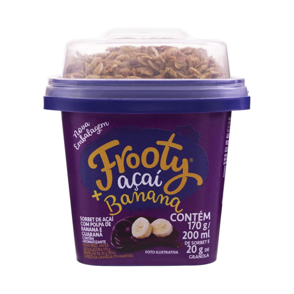 Encontraproduto.com.br - Acaí Frooty com Guaraná Banana 200g