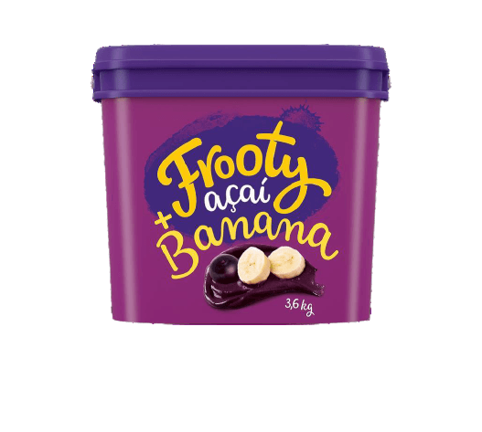 Açai com Banana Frooty Pote 3,6kg