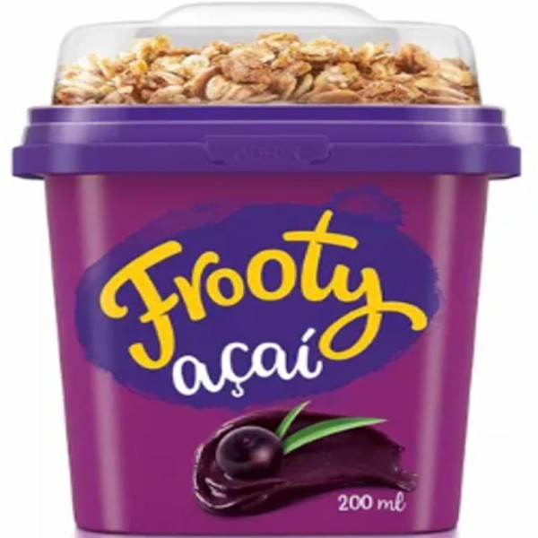 Encontraproduto.com.br - Açaí com Granola Congelado Frooty 200ml