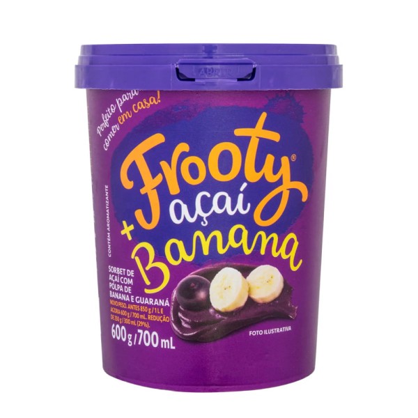 Encontraproduto.com.br - Açai Com Banana Frooty 700ml