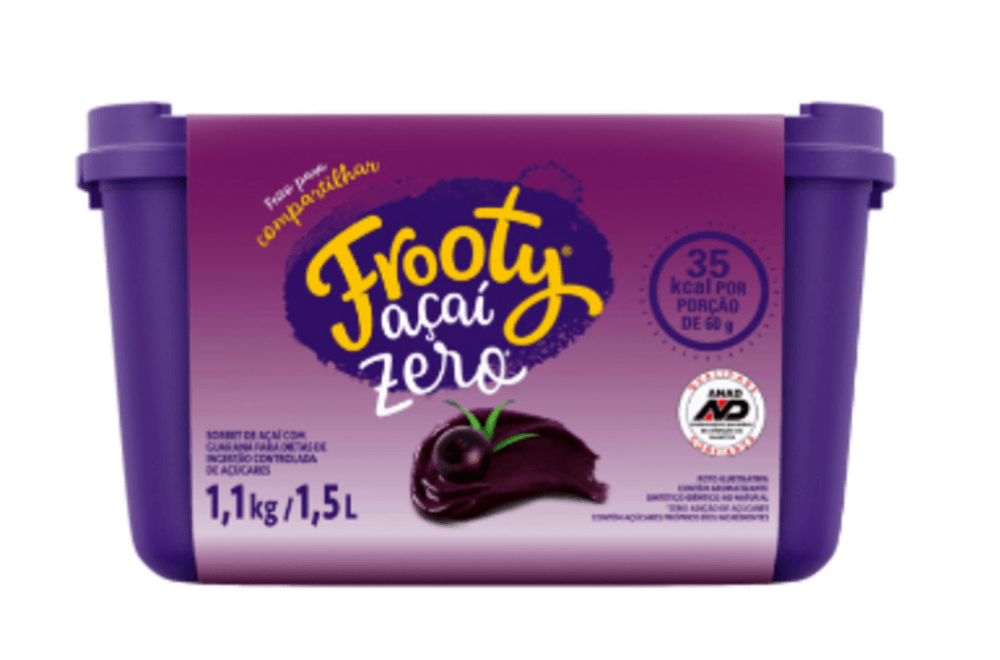 Encontraproduto.com.br - Açaí Zero Açúcar Frooty 1,5L