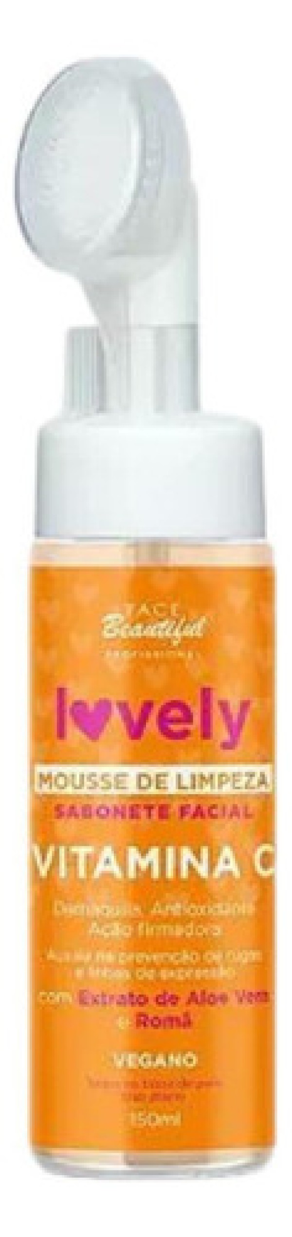 Mousse de Limpeza Face Beautiful Vitamina C 150ml