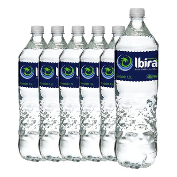 Água Mineral Sem Gás Ibirá 1,5 L