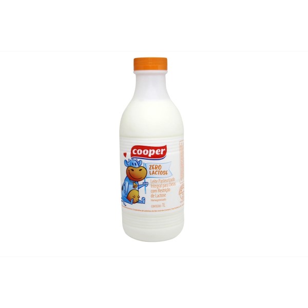Encontraproduto.com.br - Leite Semi Desnatado Pasteurizado Zero Lactose Cooper 1 L
