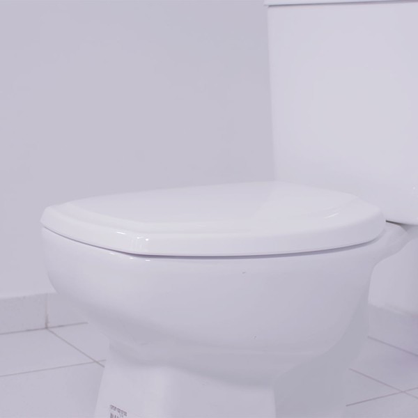 Encontraproduto.com.br - Assento Sanitário Thema Pp Evolution Soft Close Branco Tupan