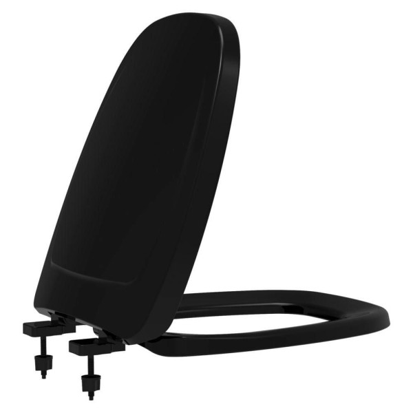 Encontraproduto.com.br - Assento Sanitário Monte Carlo Evolution Pp Convencional Ebano Tupan