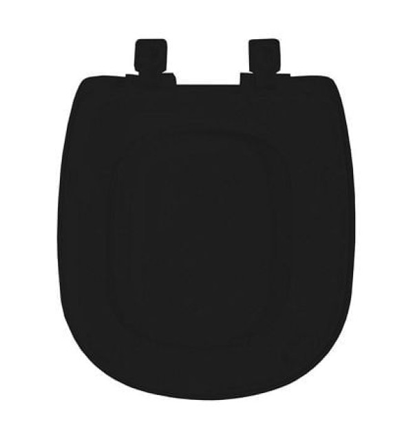 Encontraproduto.com.br - Assento Sanitário Termofixo Sabatini Soft Close Preto Tupan